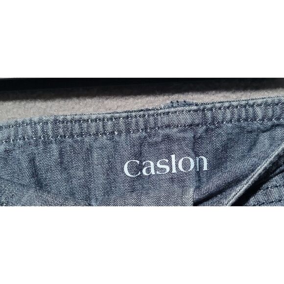 Caslon NWOT Lightweight Denim Mini Skirt Women's‎ Size 14 - Picture 3 of 4
